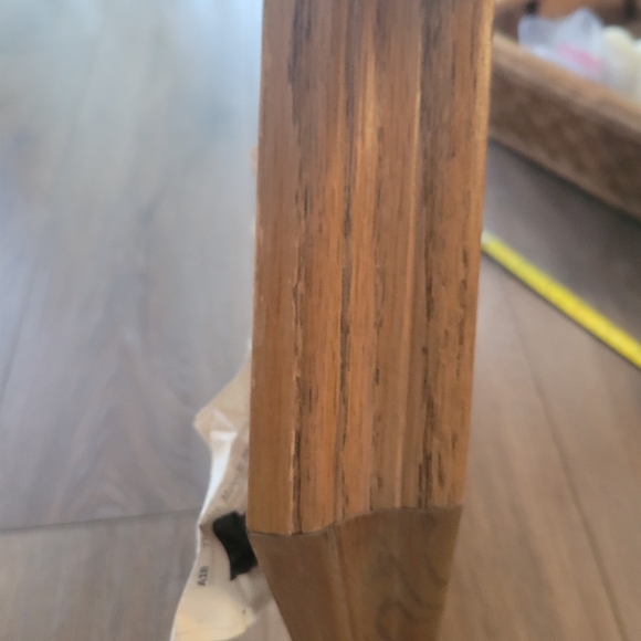 Octogon Wood and Glass Plate Holder for Wall - Picture 4 of 5